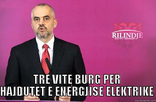  TRE VITE BURG PER HAJDUTET E ENERGJISE ELEKTRIKE Misc