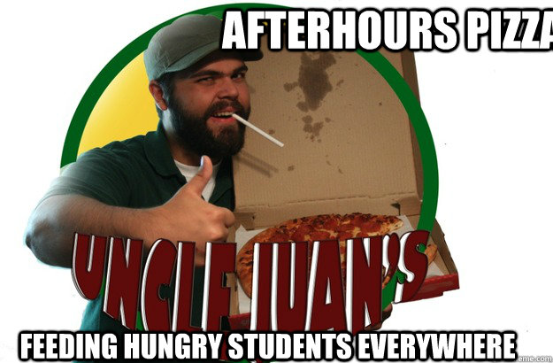 Afterhours Pizza Feeding Hungry Students everywhere - Afterhours Pizza Feeding Hungry Students everywhere  After Hours Pizza