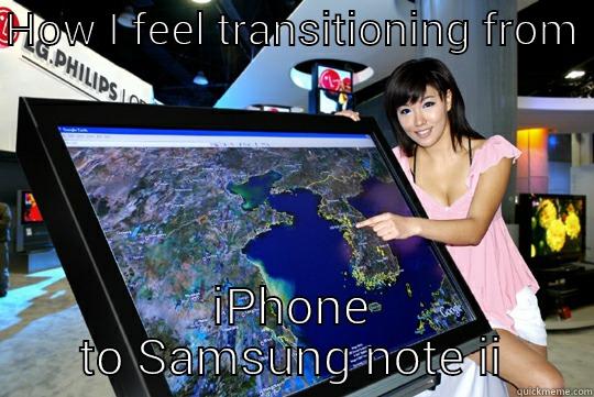 HOW I FEEL TRANSITIONING FROM  IPHONE TO SAMSUNG NOTE II Misc