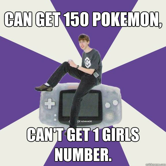 Can get 150 pokemon, can't get 1 girls number.  Nintendo Norm
