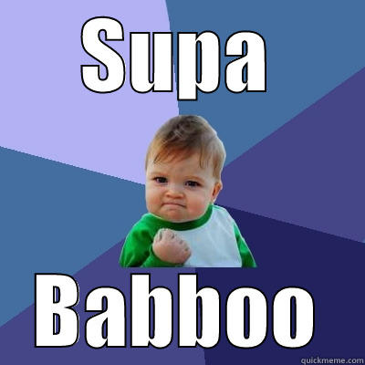 SUPA BABBOO Success Kid
