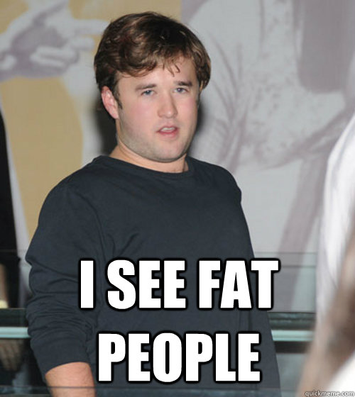  I SEE FAT PEOPLE  