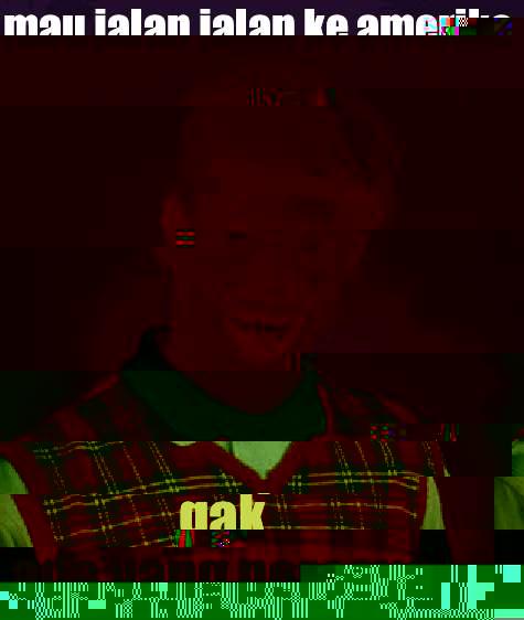 MAU JALAN JALAN KE AMERIKA GAK ADA YANG PERCAYA Bad Luck Brian