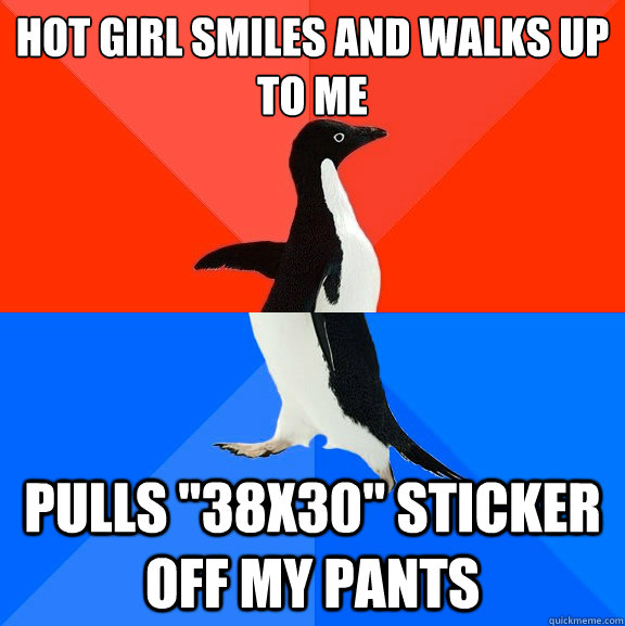 Hot girl smiles and walks up to me pulls 