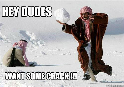 hey dudes want some crack !!! - hey dudes want some crack !!!  I love cocaine