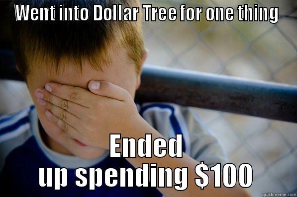 Dollar Tree Problems - WENT INTO DOLLAR TREE FOR ONE THING ENDED UP SPENDING $100 Confession kid