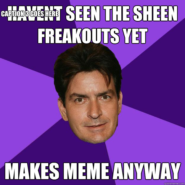 Clean Sheen memes | quickmeme