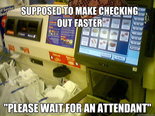 Supposed to make checking out faster 