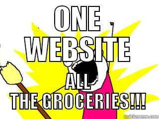 ONE WEBSITE ALL THE GROCERIES!!! All The Things
