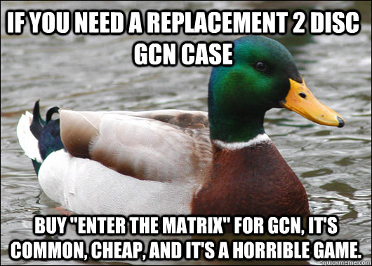 If you need a replacement 2 Disc GCN Case Buy 