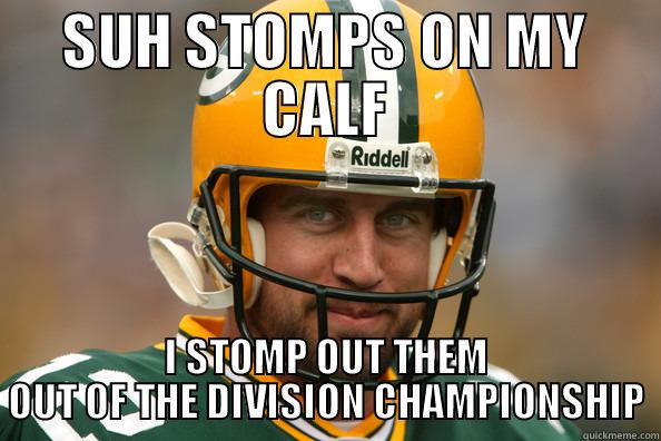 SUH STOMPS ON MY CALF I STOMP OUT THEM OUT OF THE DIVISION CHAMPIONSHIP Misc