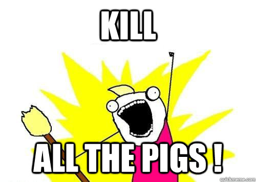 Kill All The Pigs !  x all the y