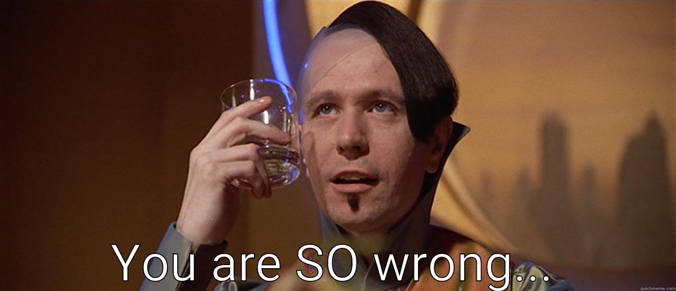  YOU ARE SO WRONG... Misc