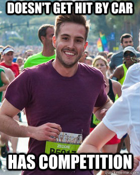Doesn't get hit by car has competition - Doesn't get hit by car has competition  Ridiculously photogenic guy