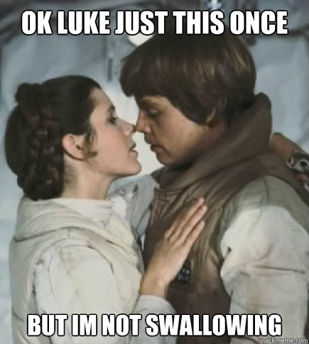 ok luke just this once but im not swallowing  Incest win