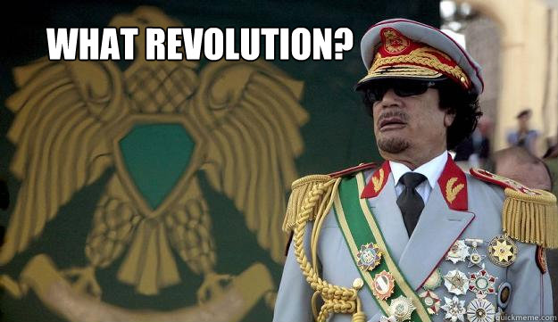What Revolution?  