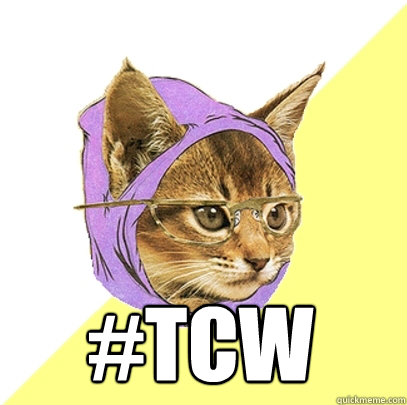  #tcw  Hipster Kitty