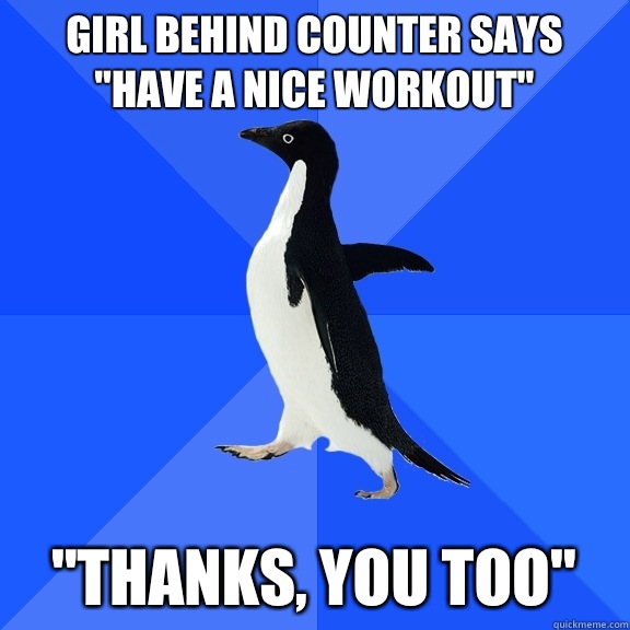 Girl behind counter says 