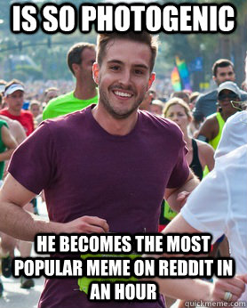 Is so photogenic He becomes the most popular meme on reddit in an hour  Ridiculously photogenic guy