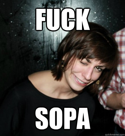 FUCK SOPA  Chaotic Life Girl