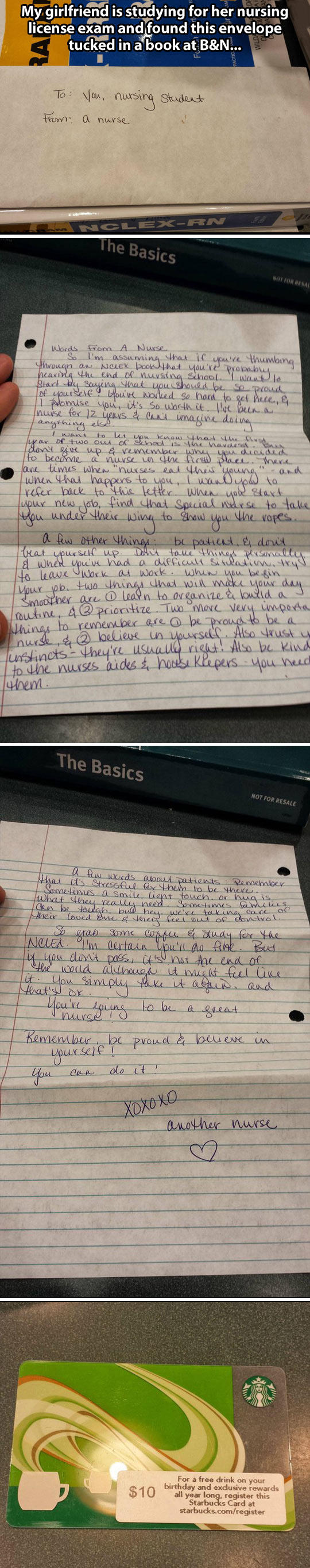 Student Buys Book, Finds An Unexpected Surprise Inside... -   Misc