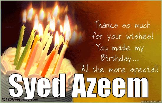  SYED AZEEM Misc
