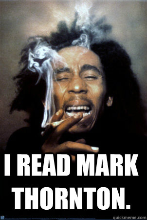 Top caption I read Mark Thornton. - Top caption I read Mark Thornton.  Bob Marley