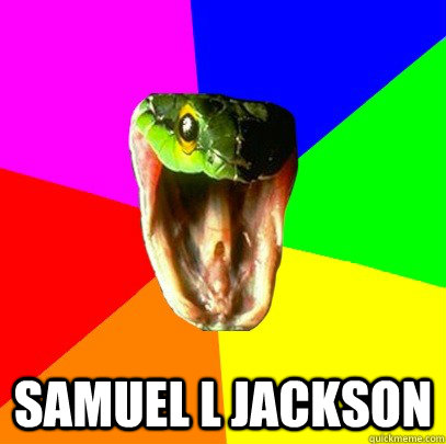 Samuel L Jackson  Spoiler Snake