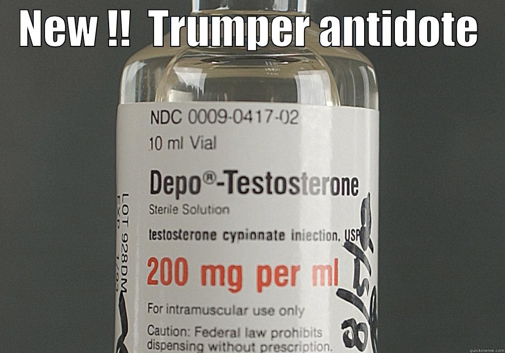   NEW !!  TRUMPER ANTIDOTE     Misc