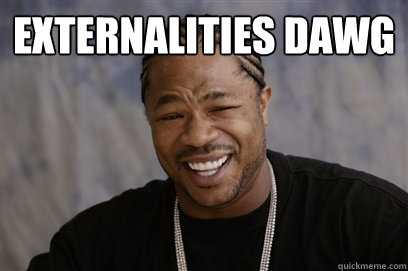 externalities dawg  - externalities dawg   Yo dawg i herd u like unit tests