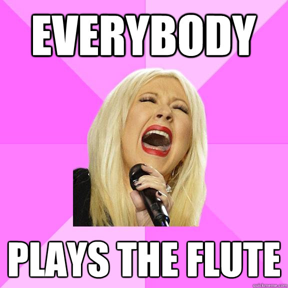 Everybody Plays the flute  Wrong Lyrics Christina