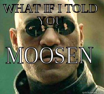 WHAT IF I TOLD YOU MOOSEN Matrix Morpheus