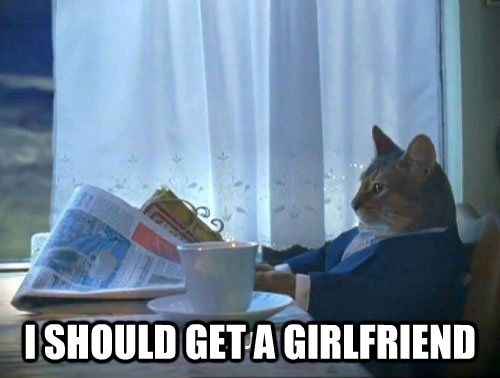  I SHOULD GET A GIRLFRIEND   untitled meme