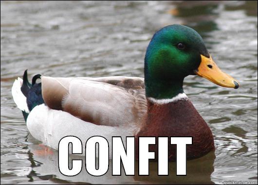  CONFIT Actual Advice Mallard