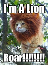 I'm A Lion Roar! 