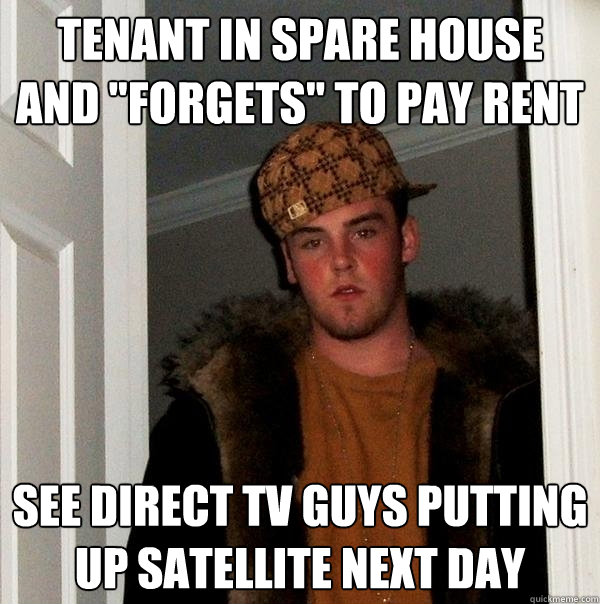 tenant in spare house and 