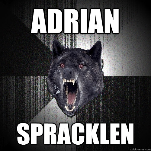 Adrian SPracklen  Insanity Wolf