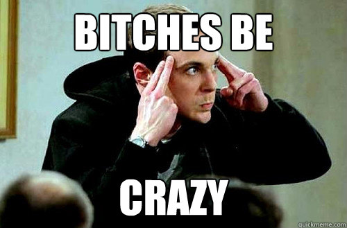 BITCHES BE CRAZY  BITCHES BE