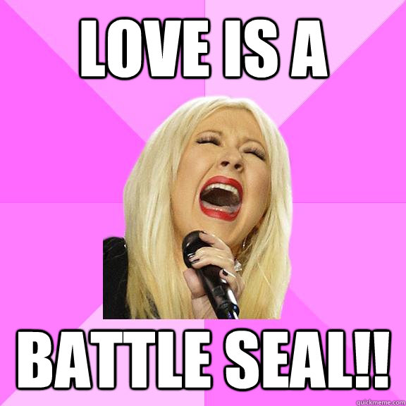 Love is a Battle seal!!  Wrong Lyrics Christina