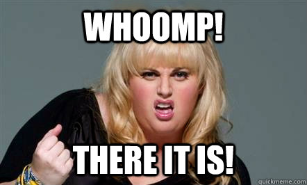 whoomp! There it is! - whoomp! There it is!  Fat Amy Whoomp