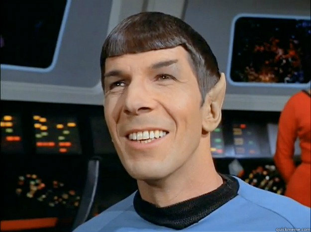    Spock Uses Logic