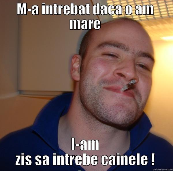 M-A INTREBAT DACA O AM MARE I-AM ZIS SA INTREBE CAINELE ! Good Guy Greg 