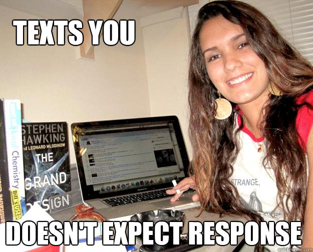 texts you doesn't expect response - texts you doesn't expect response  Kickass Kelly