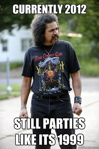 Currently 2012 Still parties like its 1999 - Currently 2012 Still parties like its 1999  Badass Parent