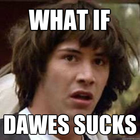 What if  dawes sucks  conspiracy keanu