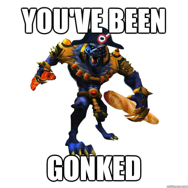 You've been Gonked - You've been Gonked  Crvor Warwich
