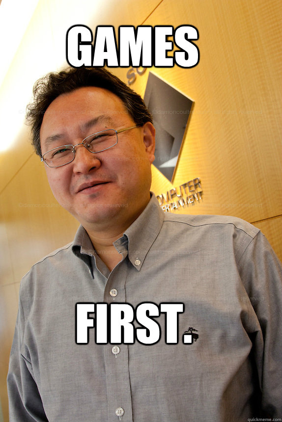 games  first.  