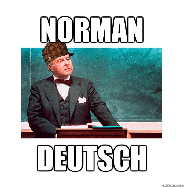 Norman Deutsch  Scumbag Law Professor