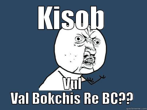 KISOB VUL VAL BOKCHIS RE BC?? Y U No