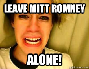 leave mitt romney alone!  leave britney alone